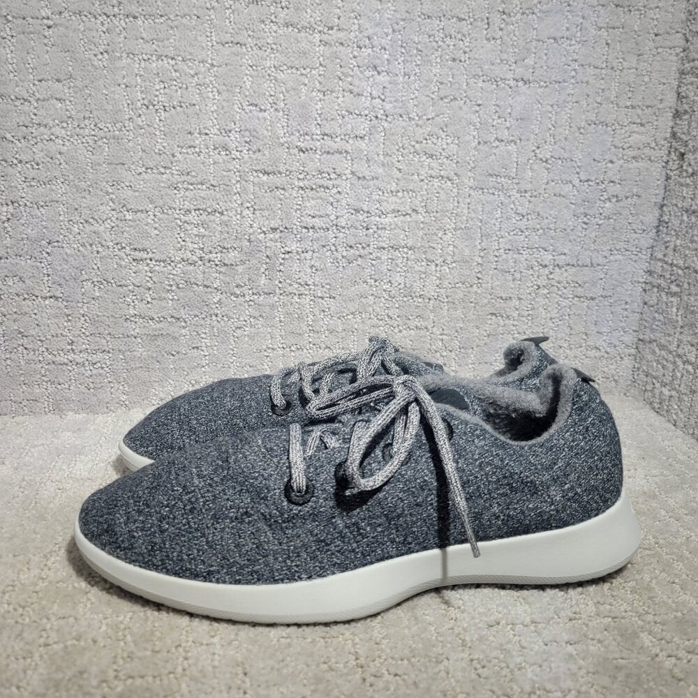 Allbirds Natural Gray Merino Wool Runners Sneaker Men's Size US 10, 11. LIKE NEW
